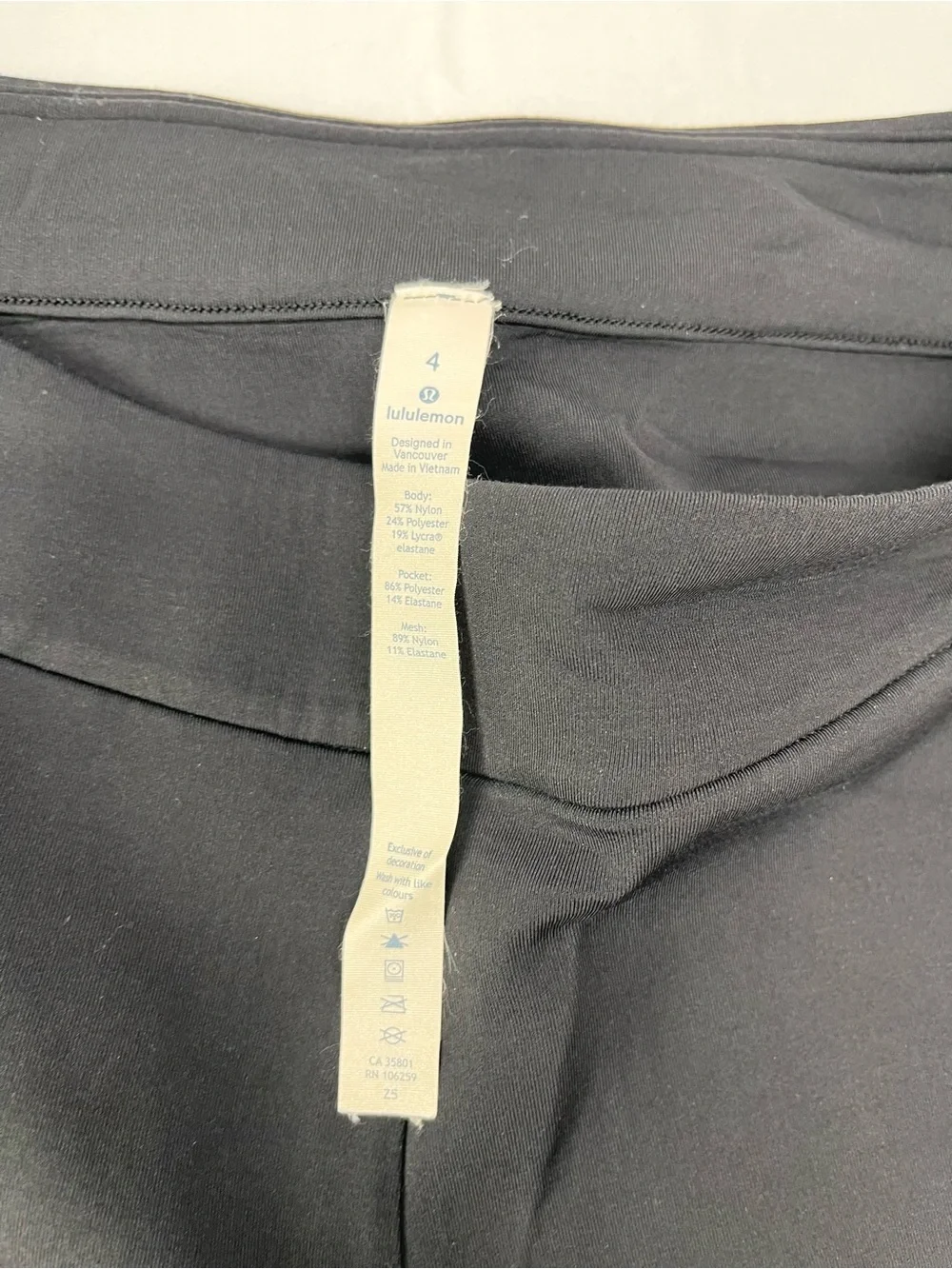 lululemon athletica Black High-Rise Performance Leggings